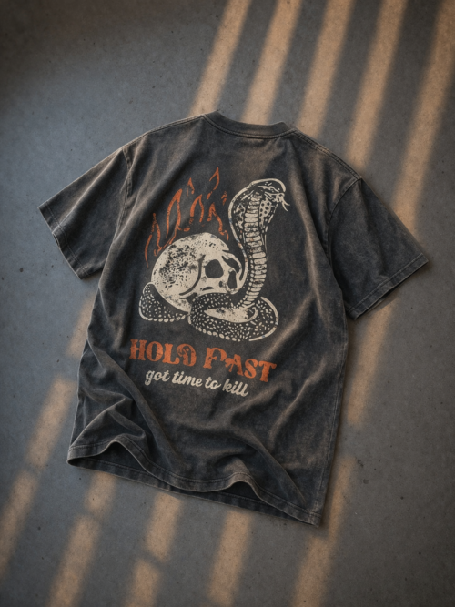 REMERA FAST GRIS